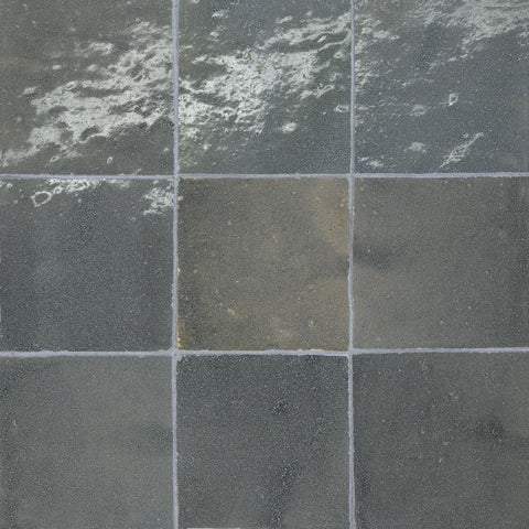 Bedrosians Zagora 4" X 4" Gloss Charcoal