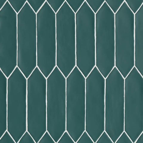 Bedrosians Reine 3" x 12" Matte Dark Teal