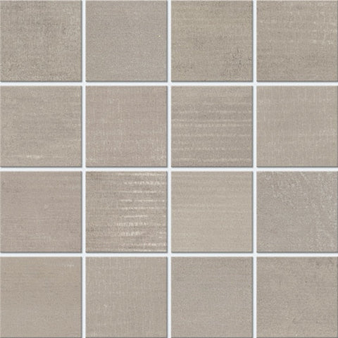 Marazzi Illusionist 12" X 12" Straight Joint 3" X 3" Mosaic Mirage